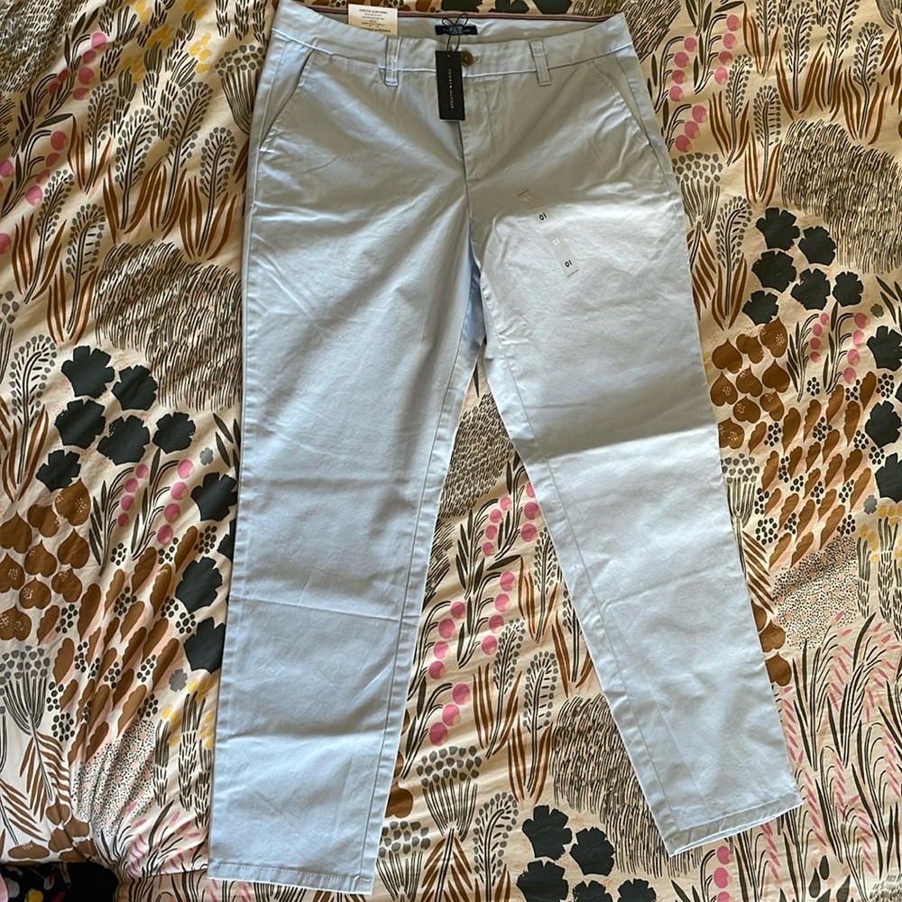 Light blue Tommy Hilfiger slim chino pants